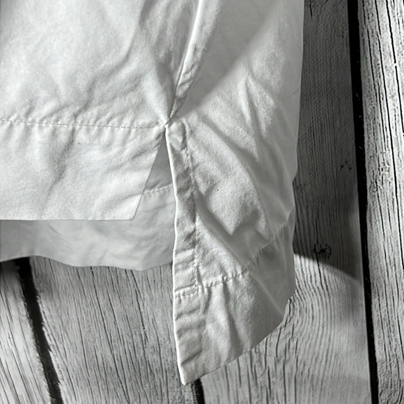 Prabal Gurung white silver roll tab sleeves sphere hardware top size 8 - Picture 2 of 10